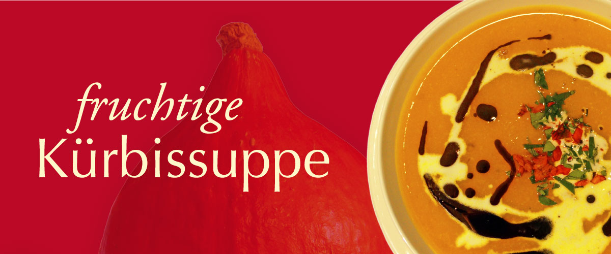 fruchtige Kürbissuppe
